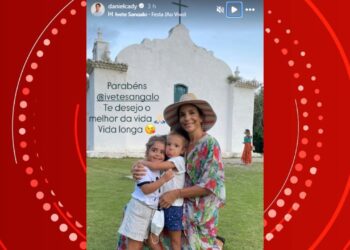 Ivete Sangalo recebe homenagem de aniversário do ex-marido