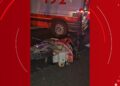 Acidente entre carro e motocicleta deixa uma pessoa ferida em rodovia da Bahia